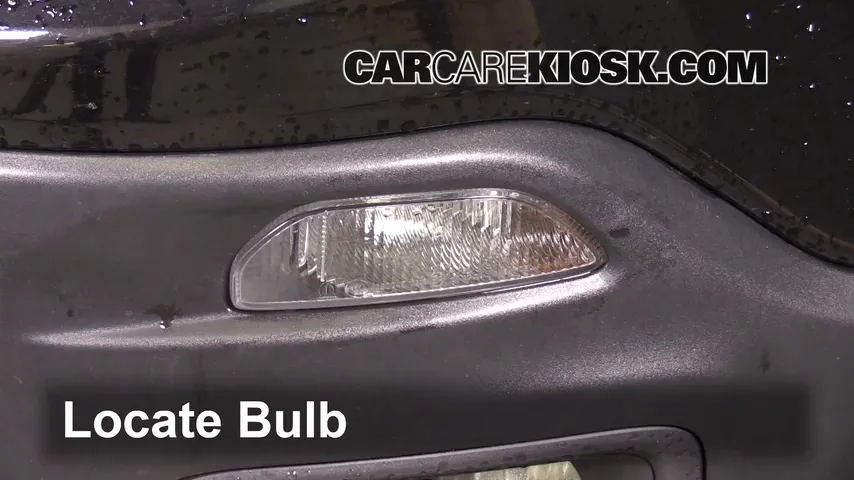 2016 Jeep Renegade Limited 2.4L 4 Cyl. Éclairage Feu clignotant avant (remplacer l'ampoule)